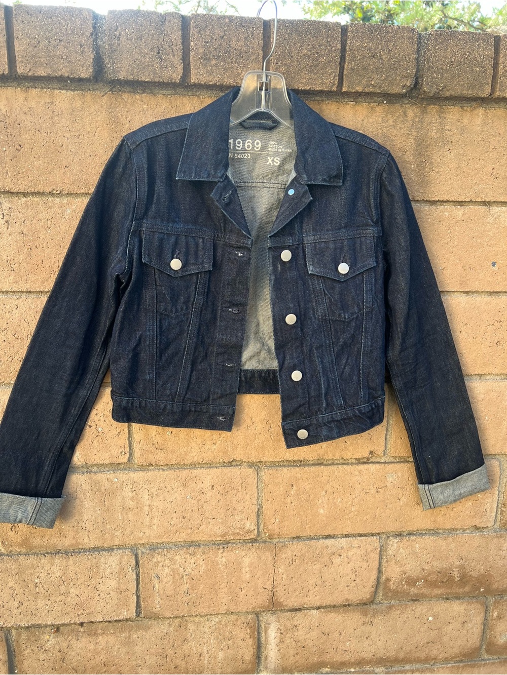 GAP Dark Blue Denim Trucker Jacket